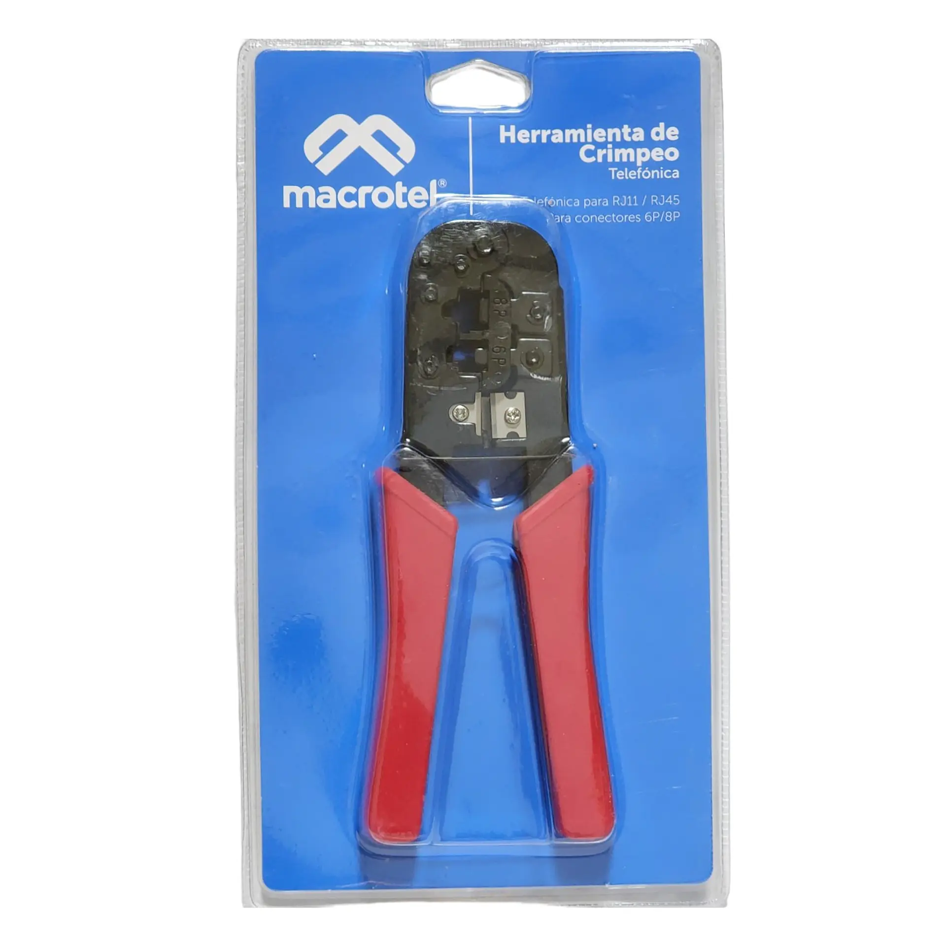 Herramienta Crimpeadora Macrotel Rj45 6P y 8P 4