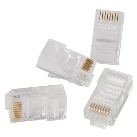 Pack 4 Conectores RJ45 Macrotel 