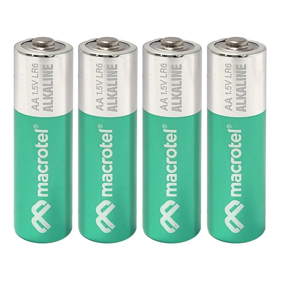 Pack 4 Pilas AA Alcalinas Macrotel 2