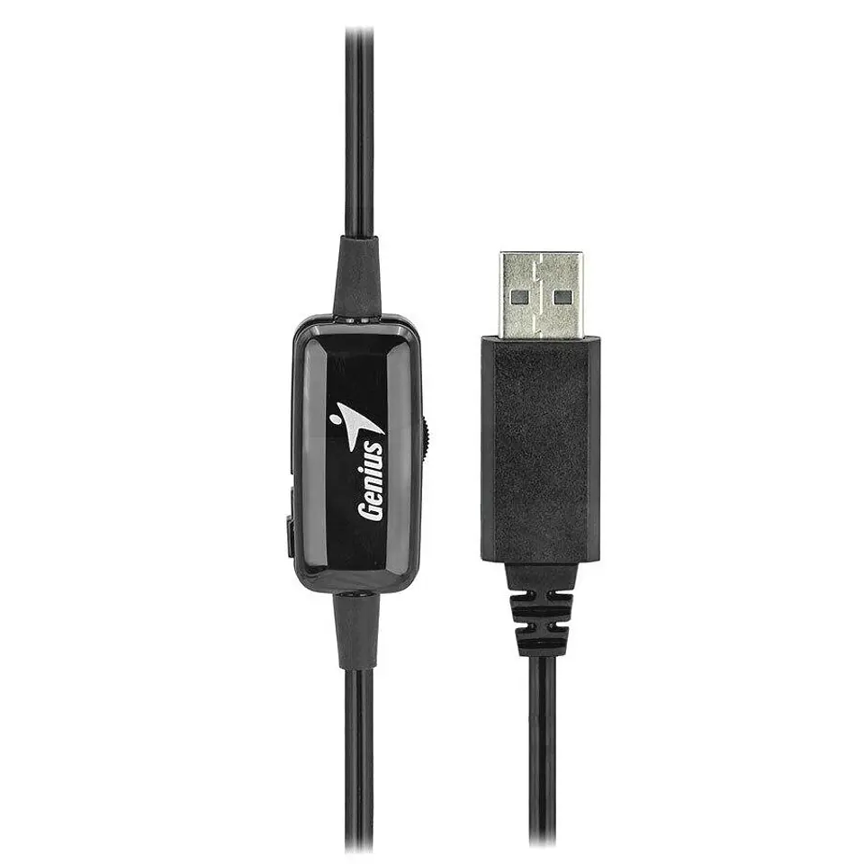Audífono Genius HS-220U Conexión USB 7