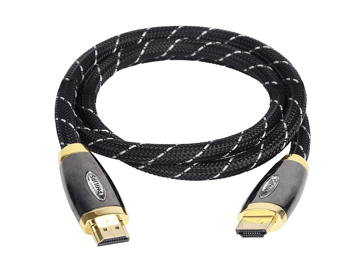 Cable HDMI Philips Trenzado 0.9 mt 4K Full HD 2