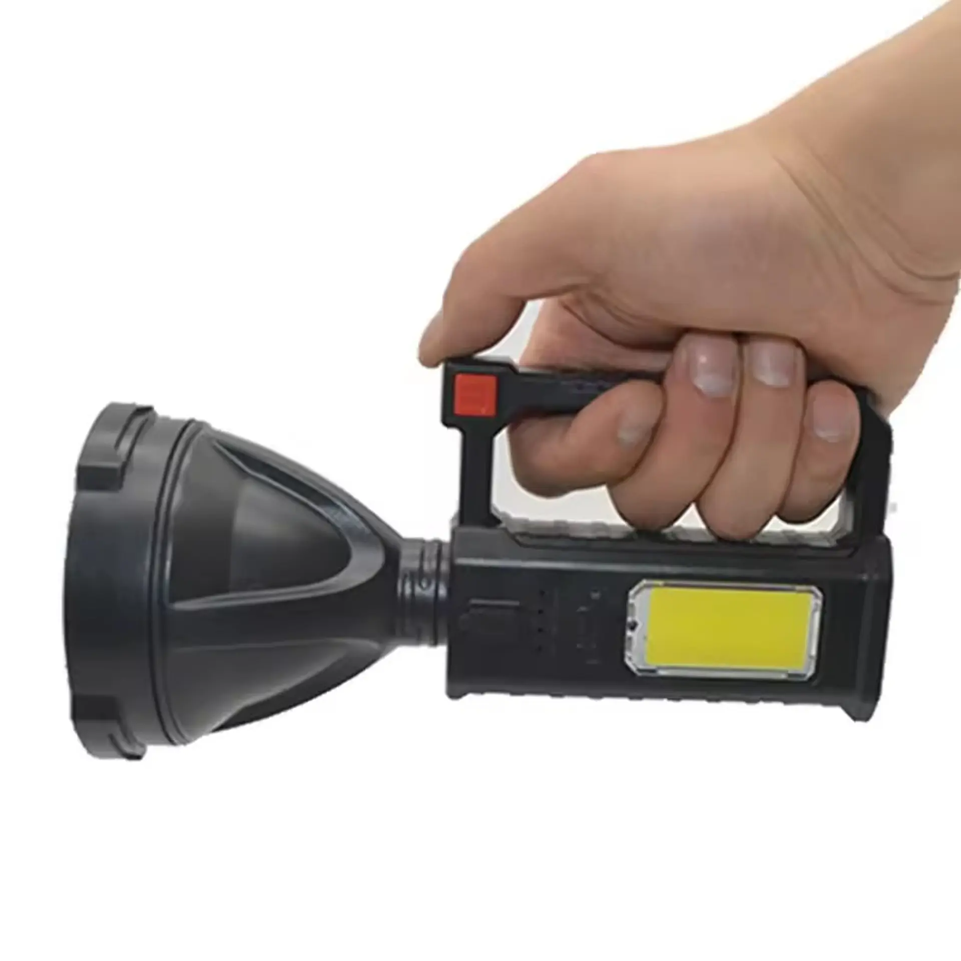 Linterna LED Con Tripode 1 Led + 1 led COB Recargable Usb 2