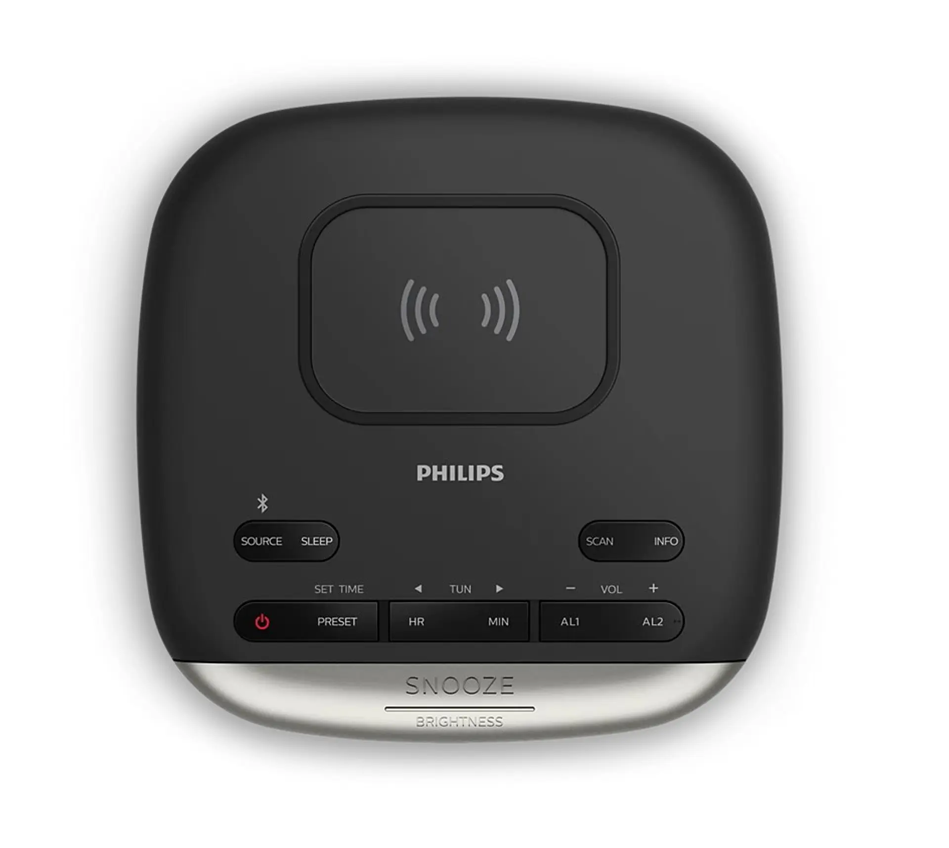 Radio Reloj Despertador Bluetooth y Cargador Philips TAR7606 3