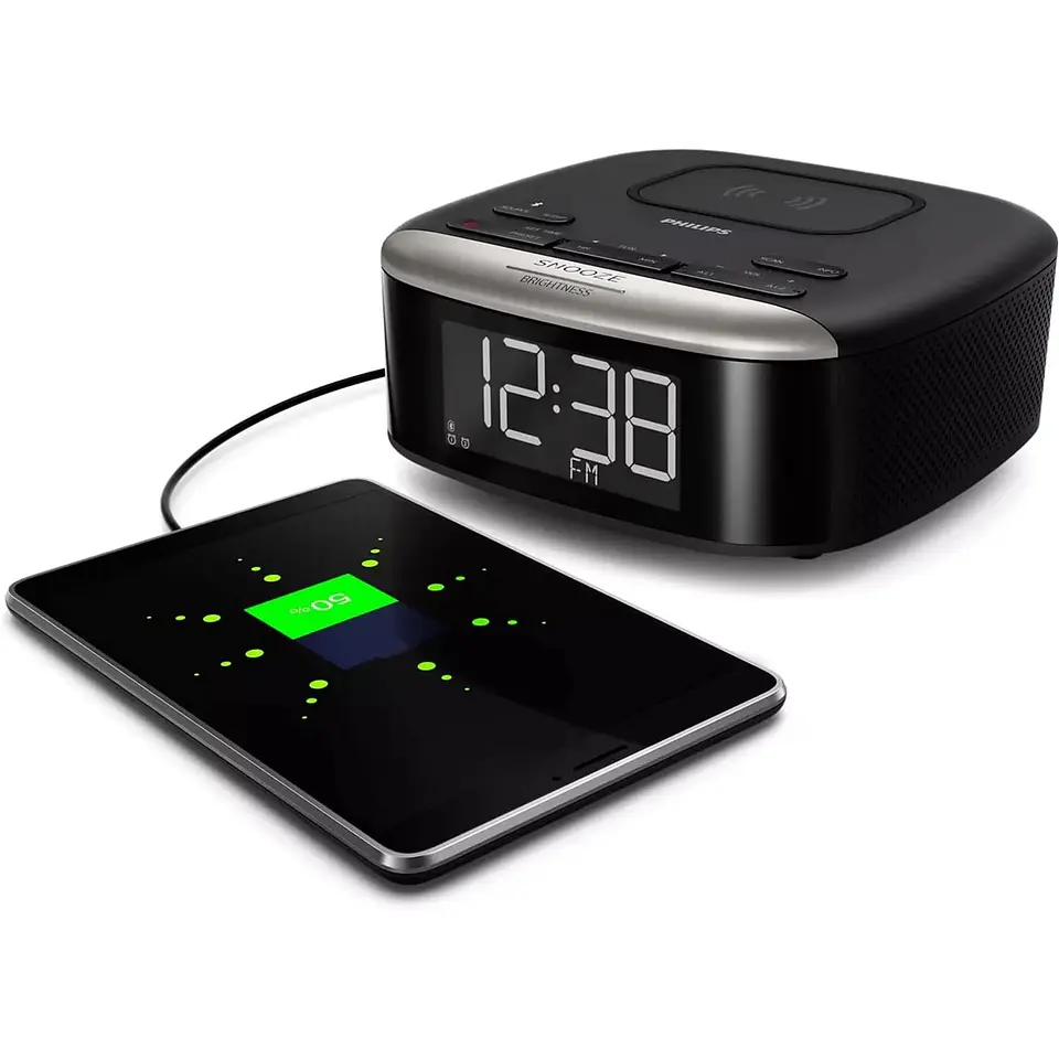 Radio Reloj Despertador Bluetooth y Cargador Philips TAR7606 6