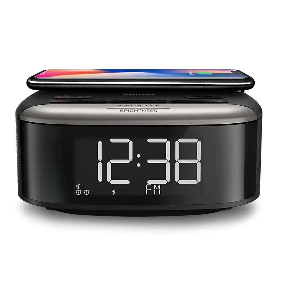 Radio Reloj Despertador Bluetooth y Cargador Philips TAR7606 7