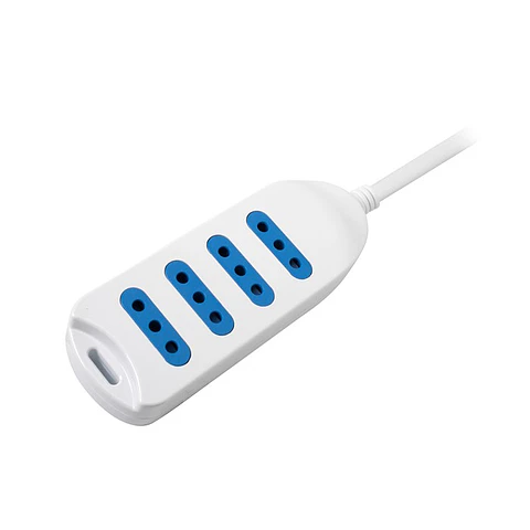 Alargador Eléctrico Philco 450B 5 Mts 4 Pos Blanco