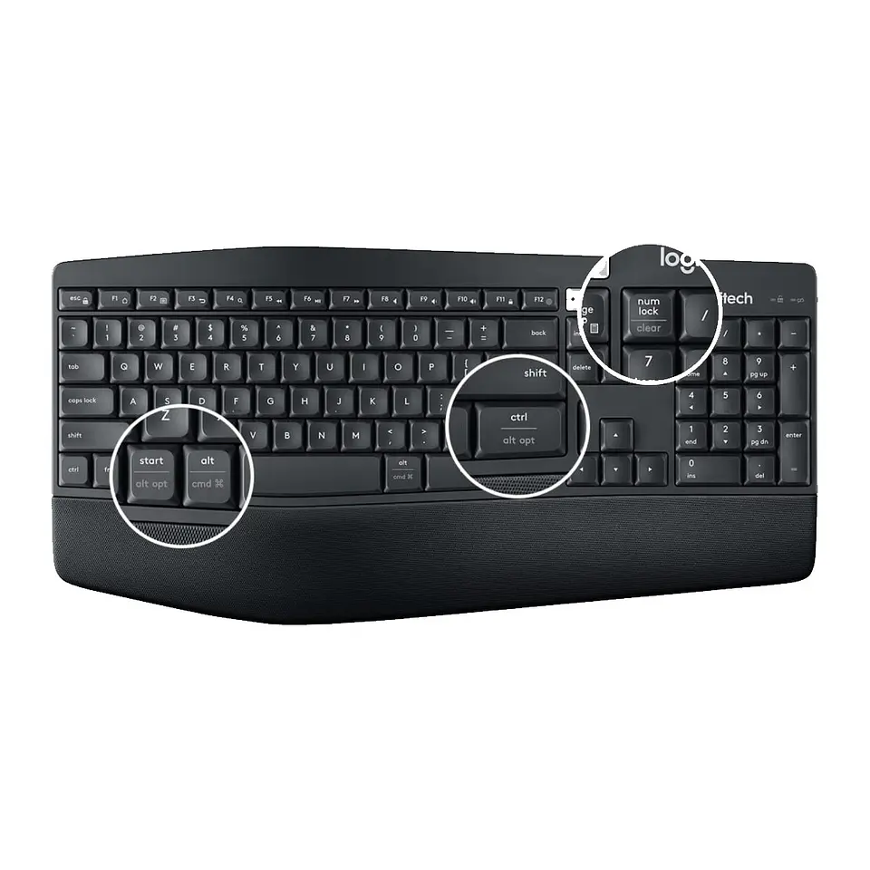 Kit Teclado y Mouse Inalámbrico Logitech MK850 Performance 8