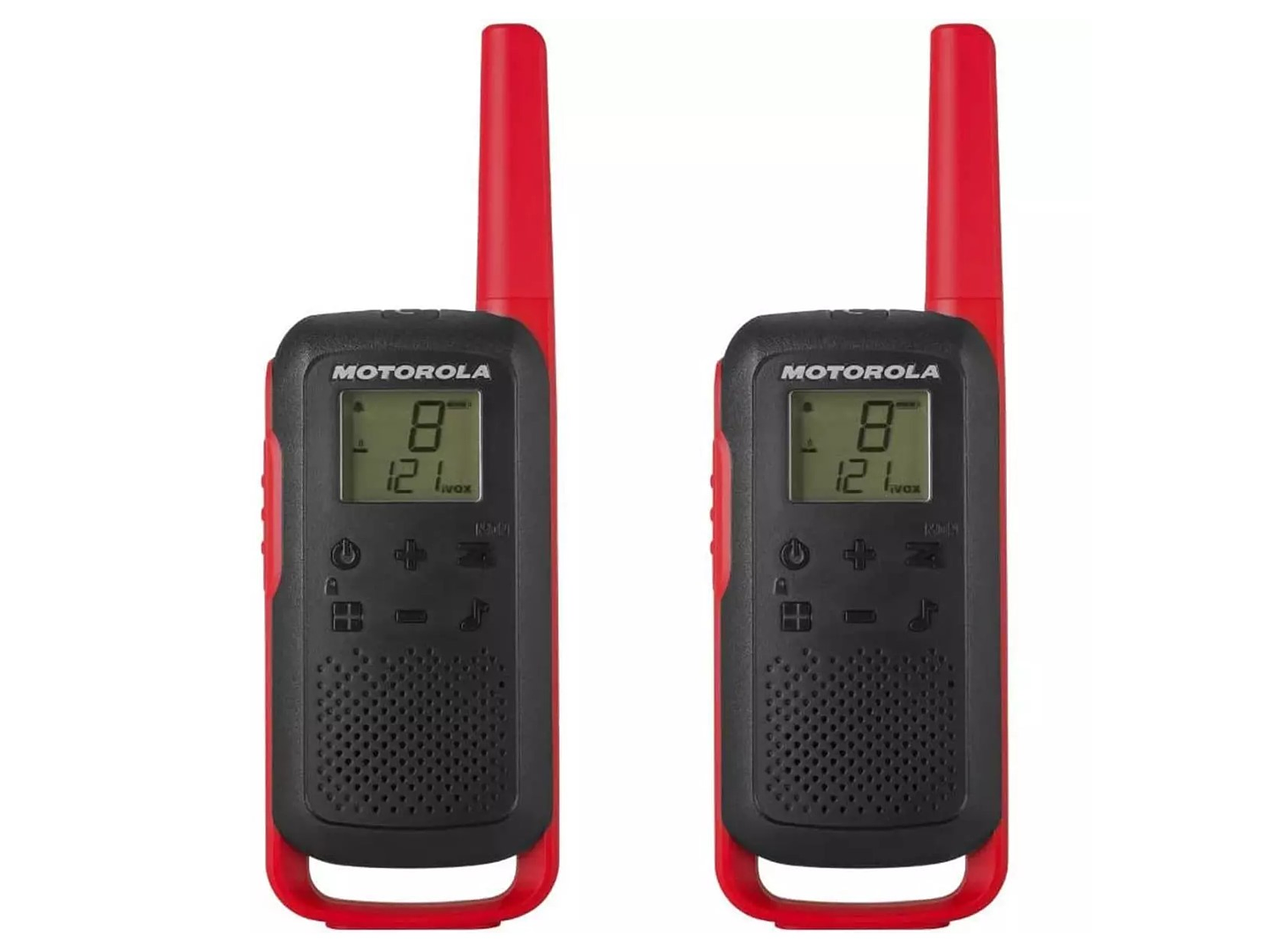Pack 2 Radios Walkie Talkie Motorola T210 Talkabout 1