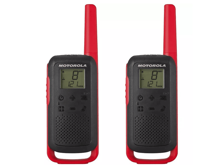 Pack 2 Radios Walkie Talkie Motorola T210 Talkabout 1