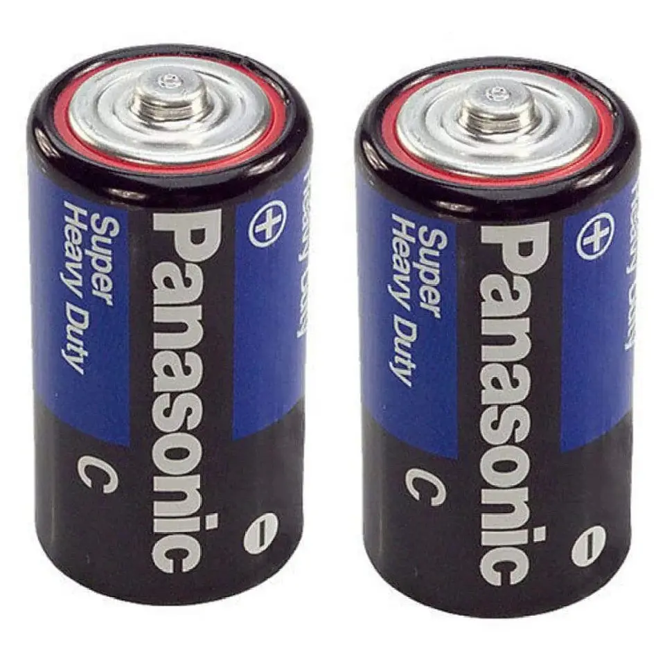 Pack 2 Pilas Panasonic C Ultra Hyper Manganeso 2