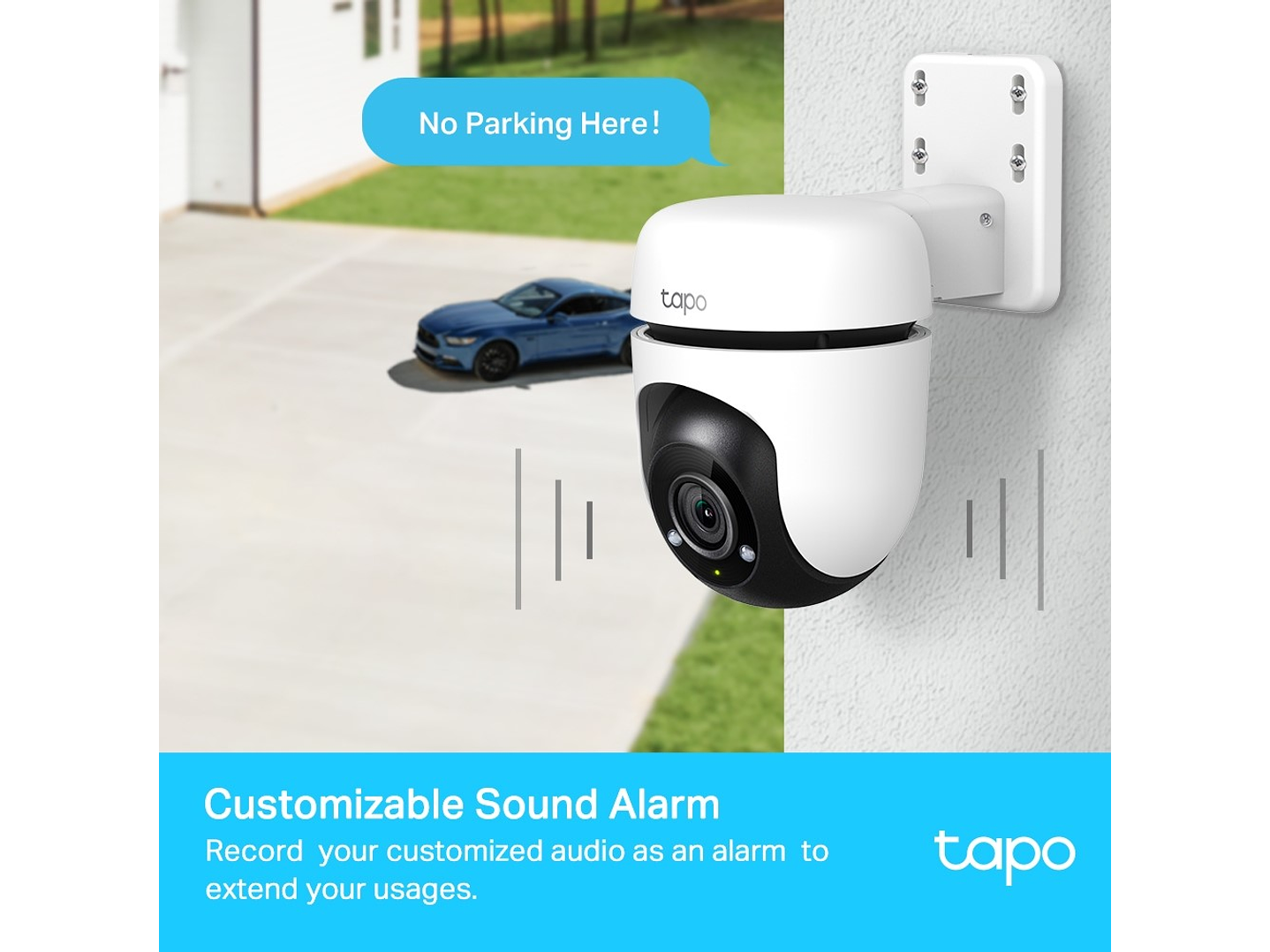 Cámara de Seguridad Exterior Wifi Tapo C500 P/T 360° 5