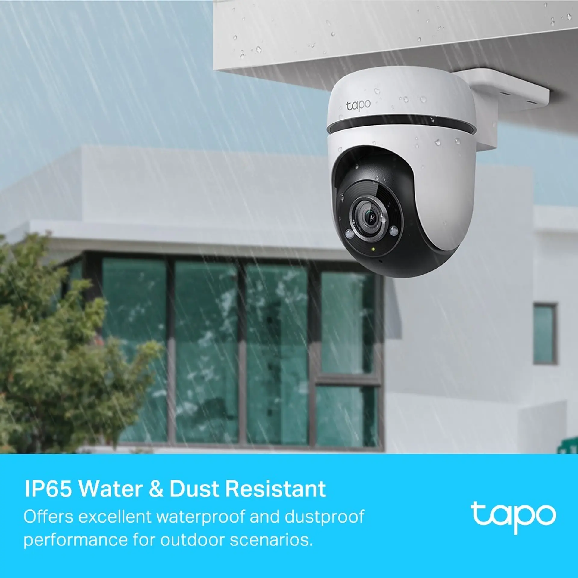 Cámara de Seguridad Exterior Wifi Tapo C500 P/T 360° 7