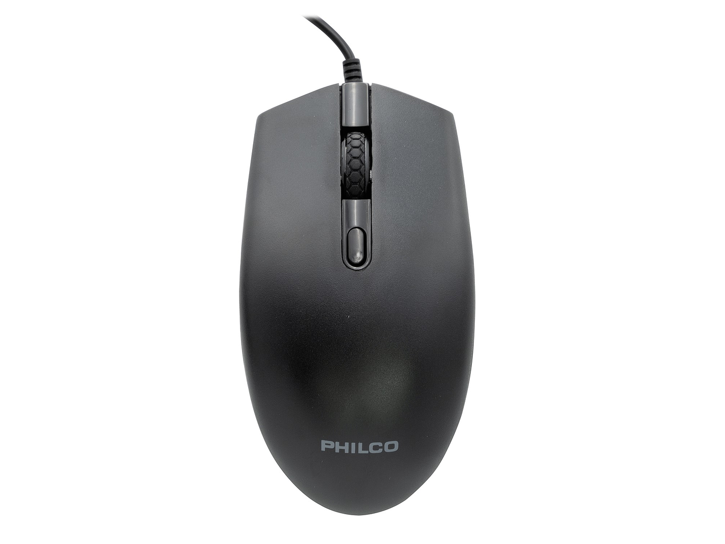 Mouse Óptico Philco Alámbrico Usb 7204B 1