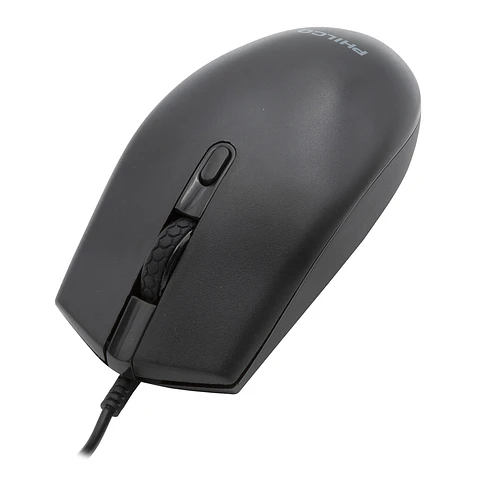Mouse Óptico Philco Alámbrico Usb 7204B