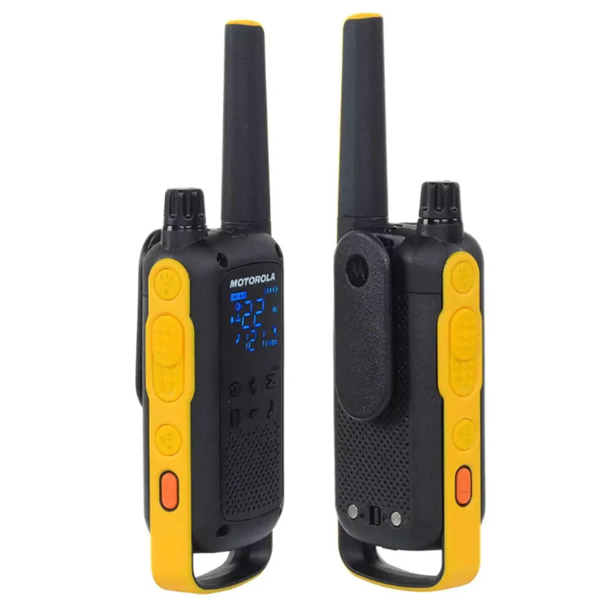 Pack 2 Radios Walkie Talkie Motorola T470 Talkabout 2