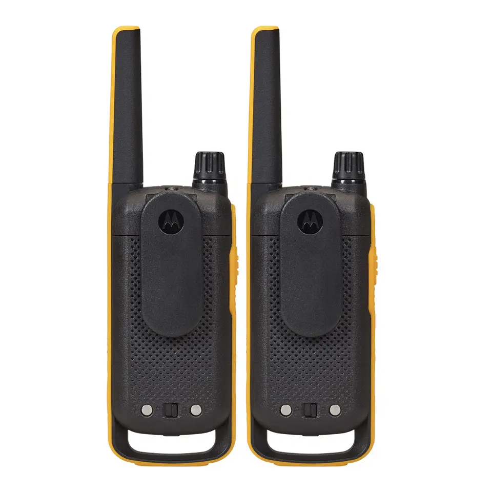 Pack 2 Radios Walkie Talkie Motorola T470 Talkabout 3