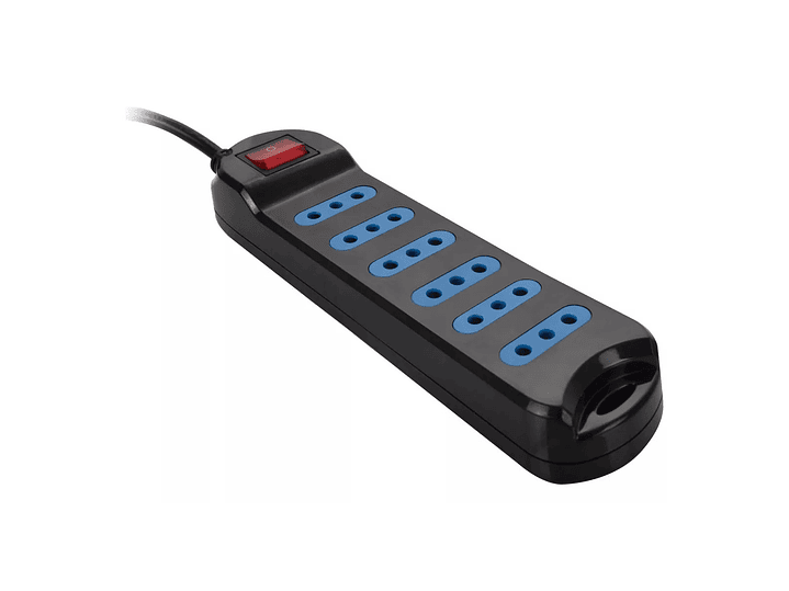 Alargador Eléctrico Philco XT30 5 Mts 6 Pos Negro 4