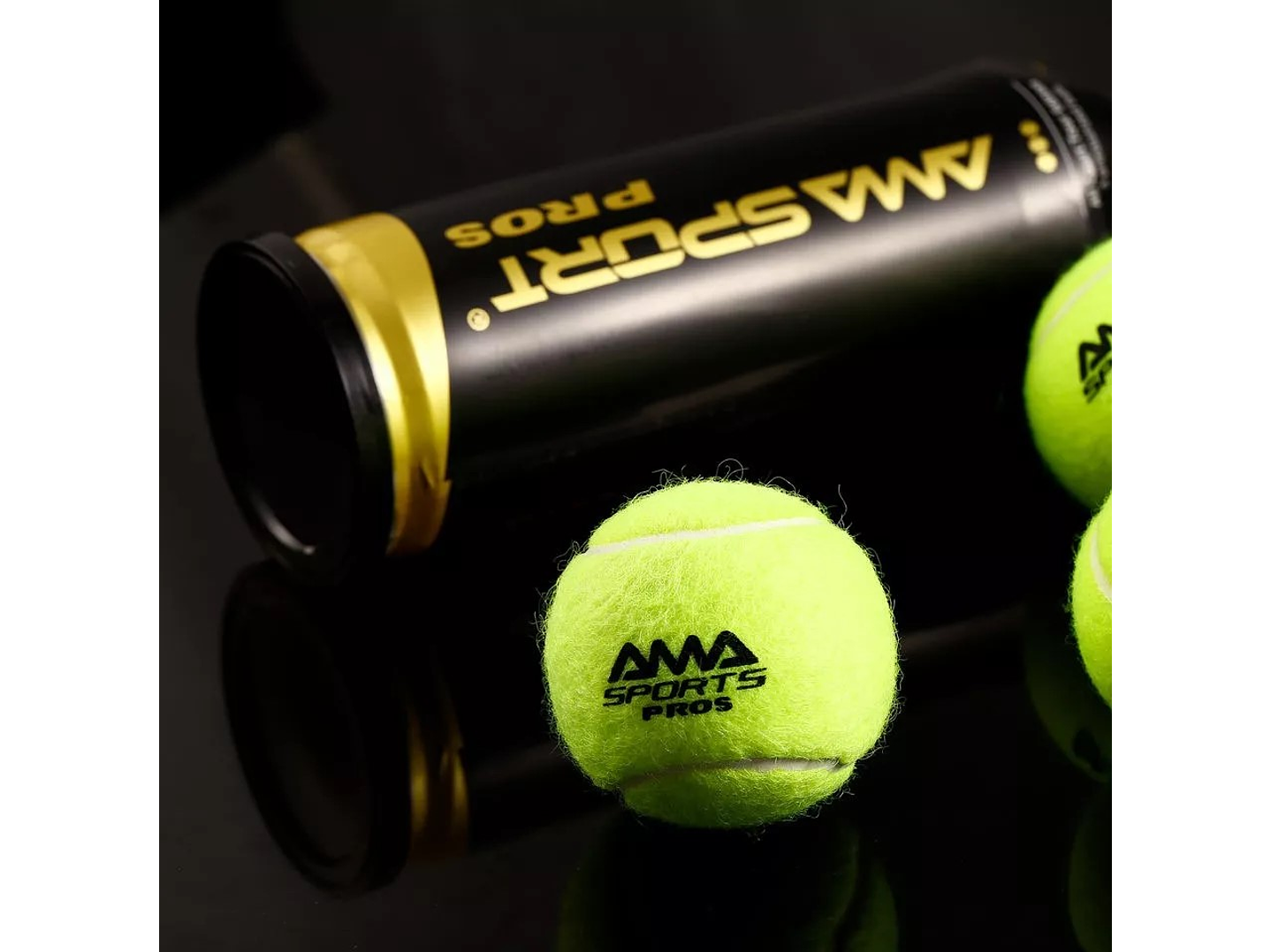 Set 3 Pelotas Padel Ama Sports Pros Tarro 3 Un 4