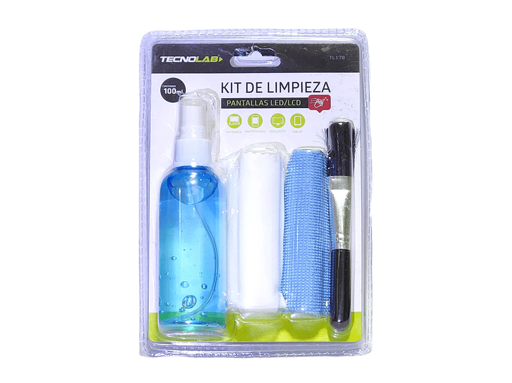 Kit De Limpieza 4 en 1 Tecnolab TL170 Led LCD 100ml 1