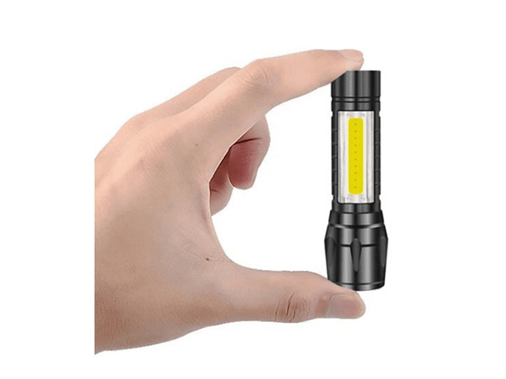 Linterna De Bolsillo Led COB + XPE y Zoom Tecnolab TL545 3