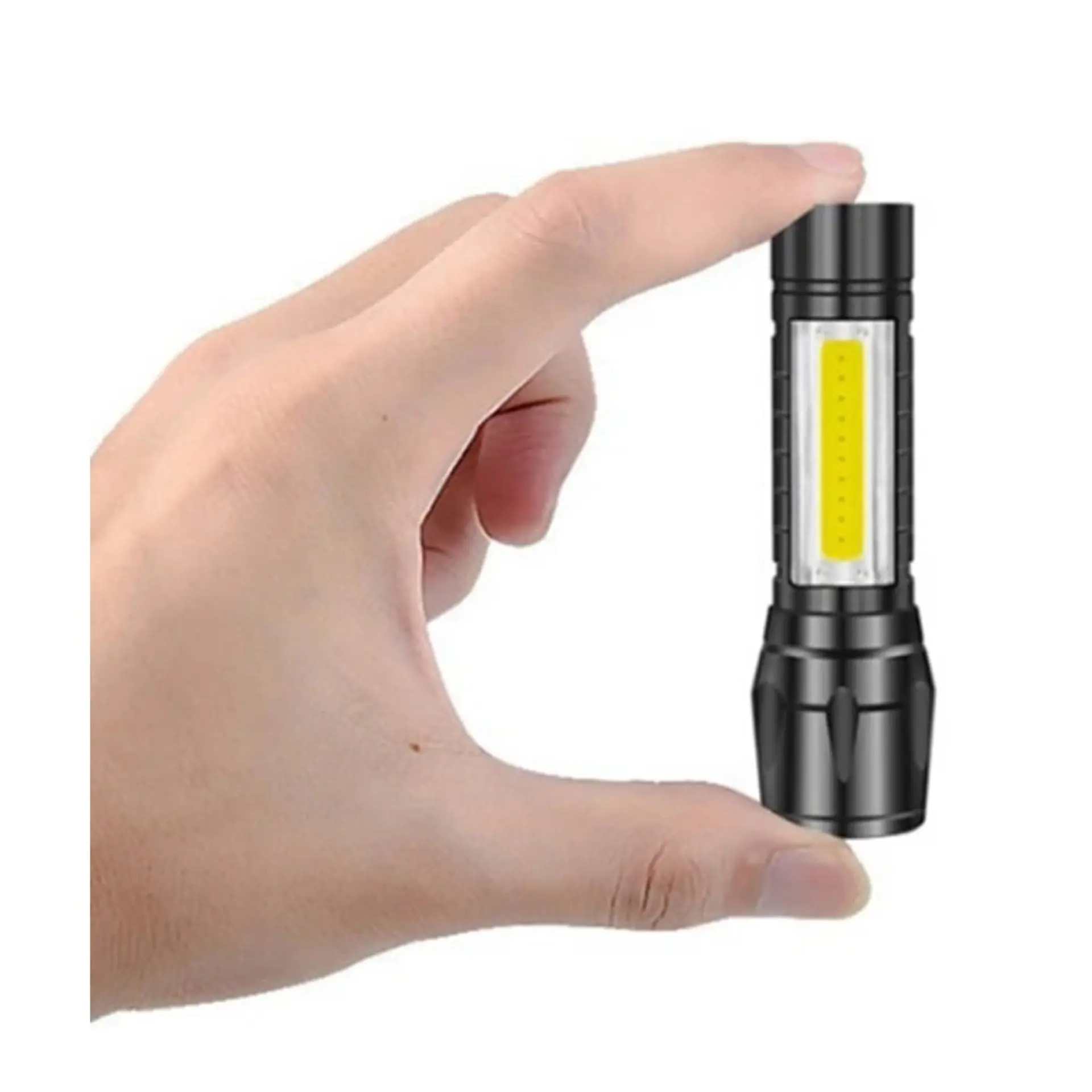 Linterna De Bolsillo Led COB + XPE y Zoom Tecnolab TL545 3