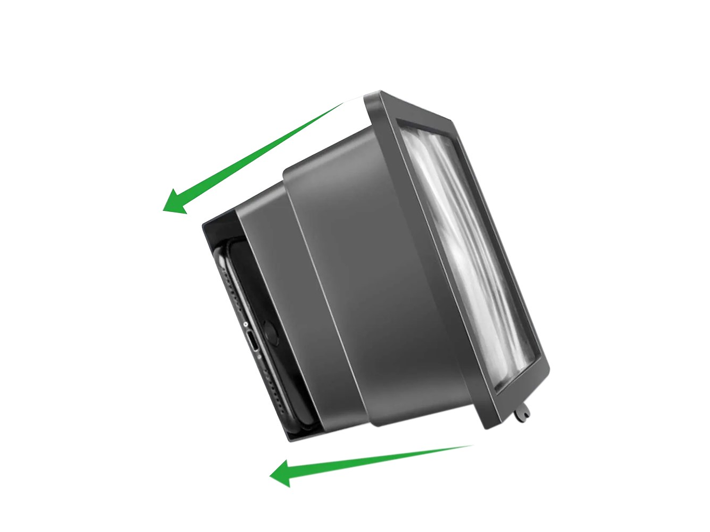 Amplificador de Pantalla Lupa Para Celular Plegable F2 4