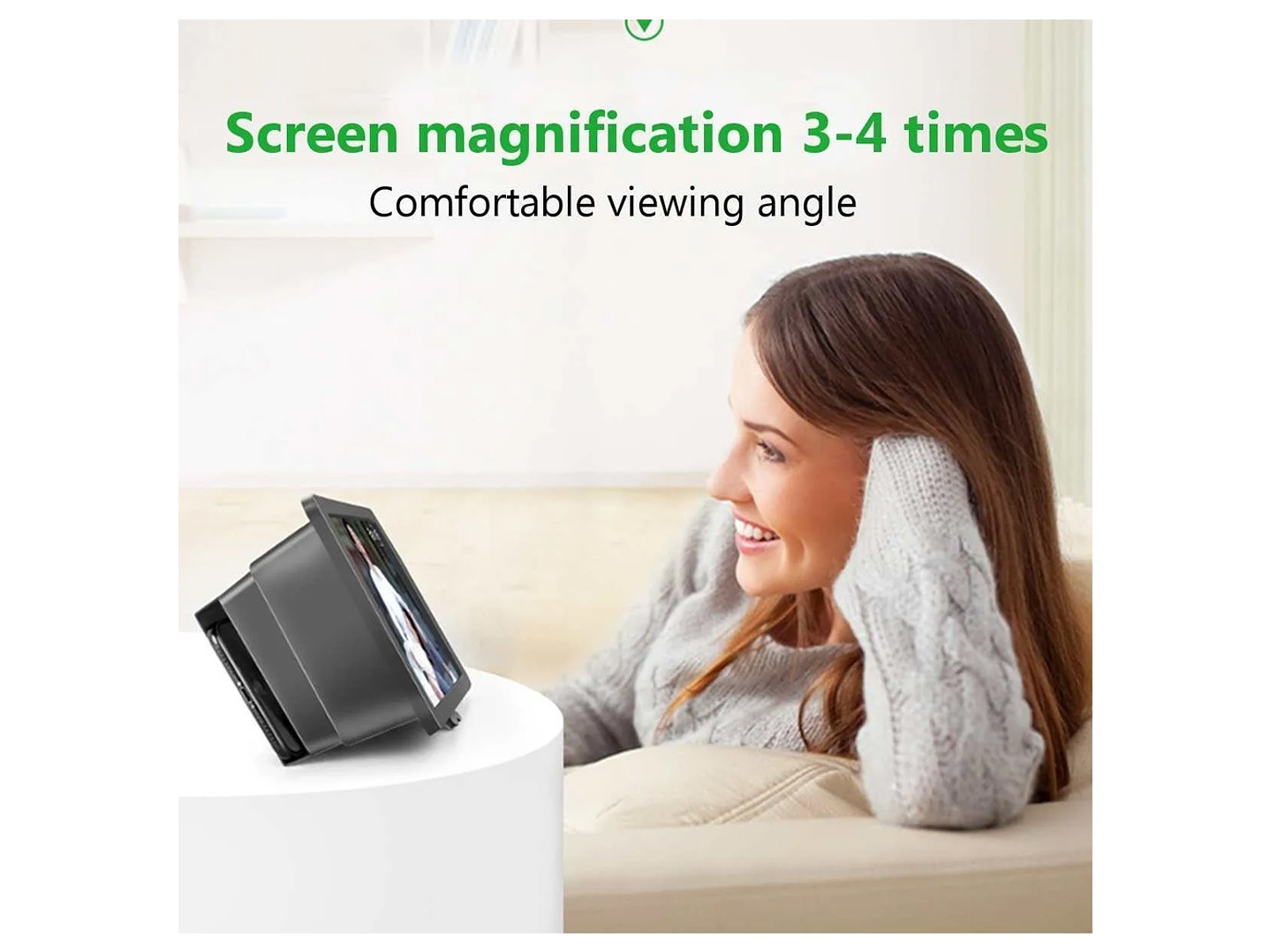 Amplificador de Pantalla Lupa Para Celular Plegable F2 5