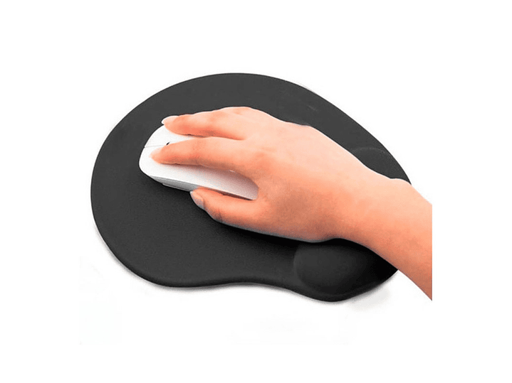 Mouse Pad Gel Con Apoya Muñeca Tecnolab TL095BK 2