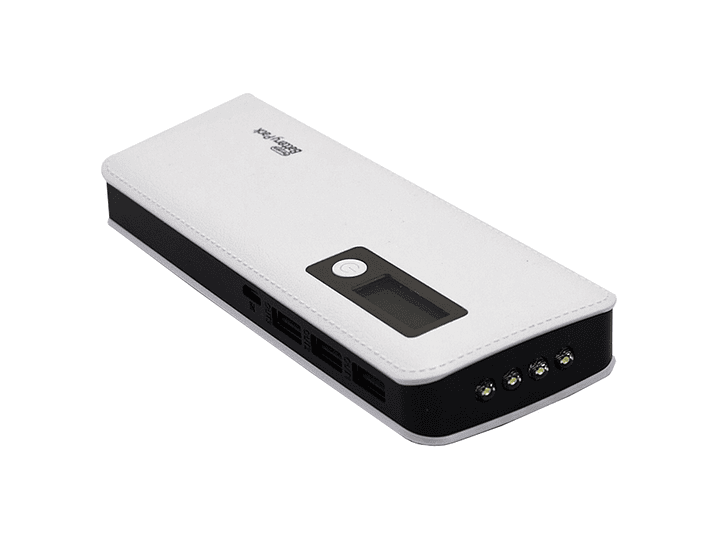 Batería Externa Power Bank 15.000 Mha 3 USB Dblue DBPR033W 1