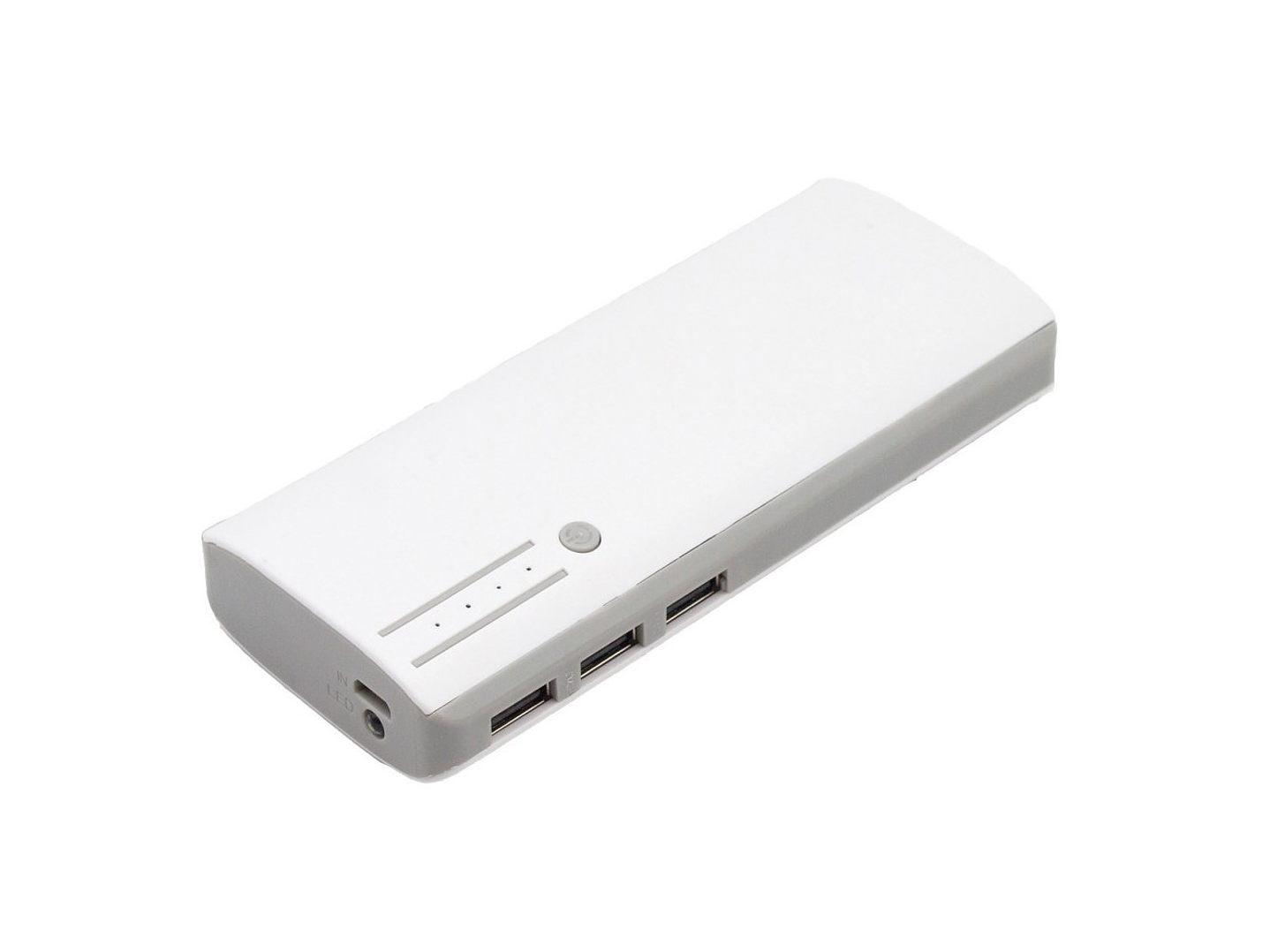 Batería Externa Power Bank 15.000 Mha 3 USB Dblue DBPR026W 3