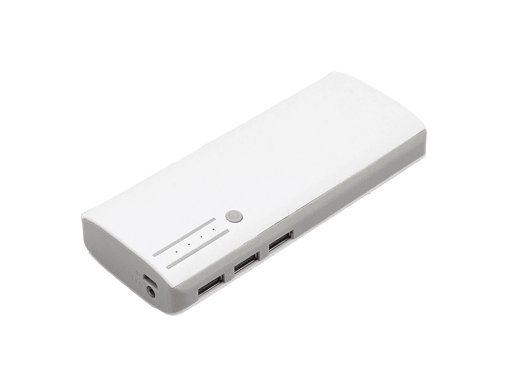 Batería Externa Power Bank 15.000 Mha 3 USB Dblue DBPR026W 3