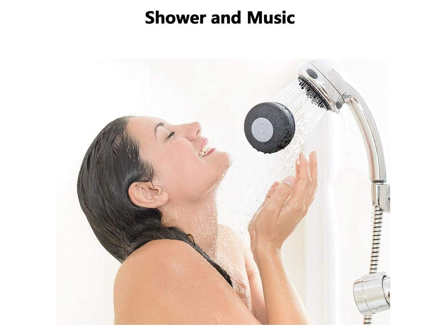 Parlante Ducha Dblue DBS046BK Inalámbrico Negro 2