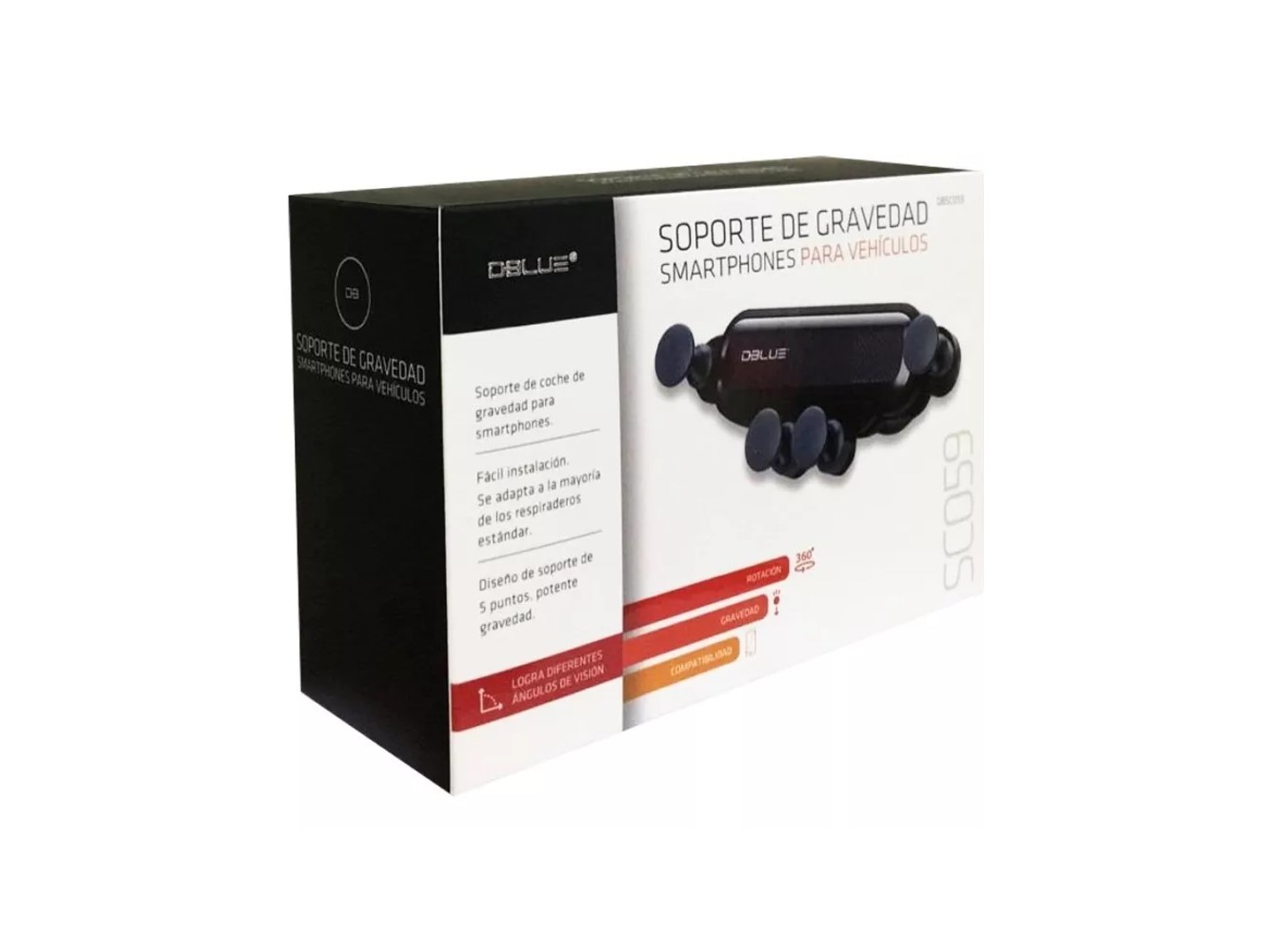 Soporte Smatphone Rejilla de Gravedad Dblue DBSC059 5