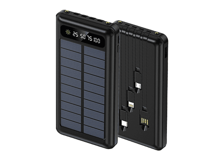 Batería Portátil Solar Power Bank 10.000 Mha Tecnolab TL570BK 1