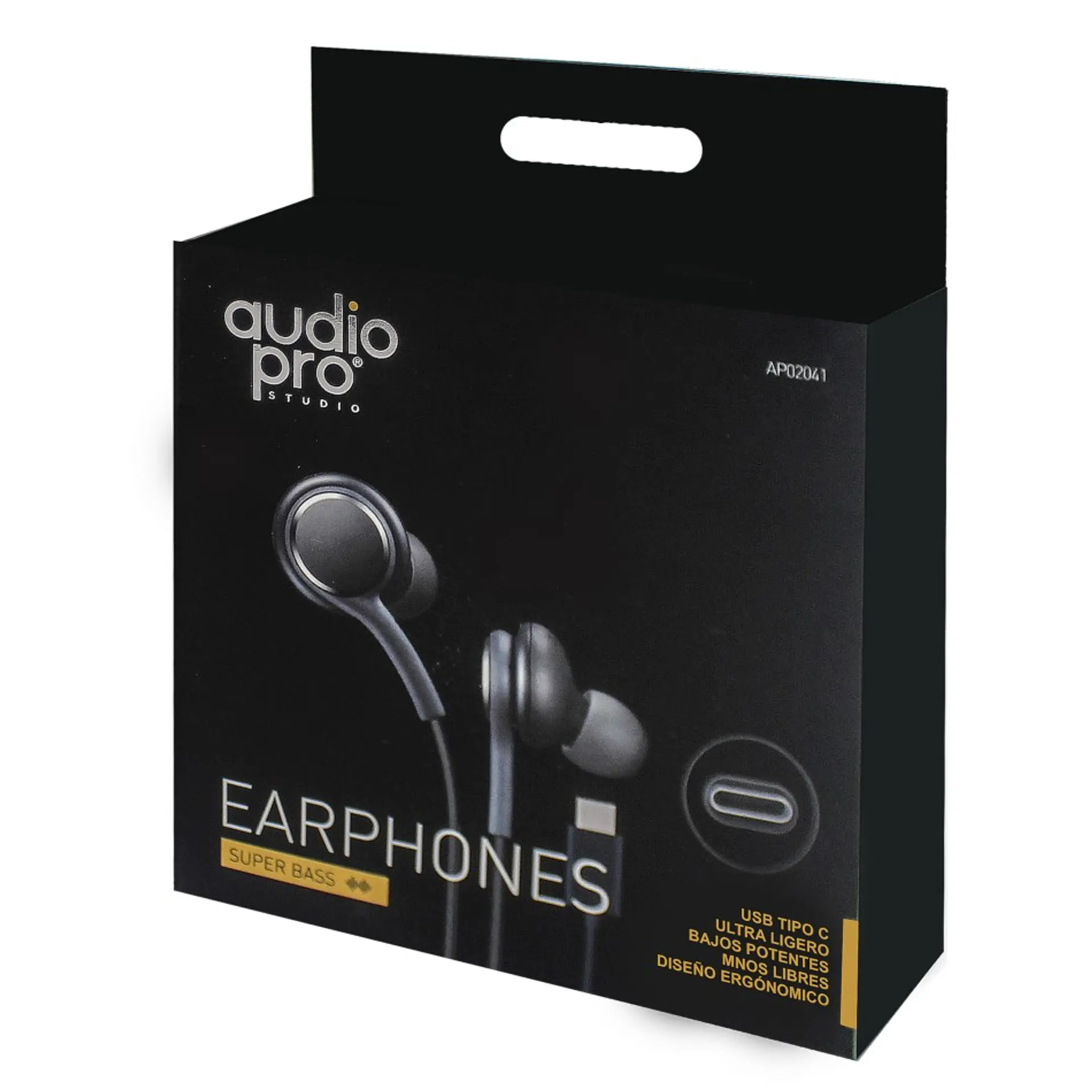 Audífonos USB Tipo-C Audiopro In-Ear AP02041 2