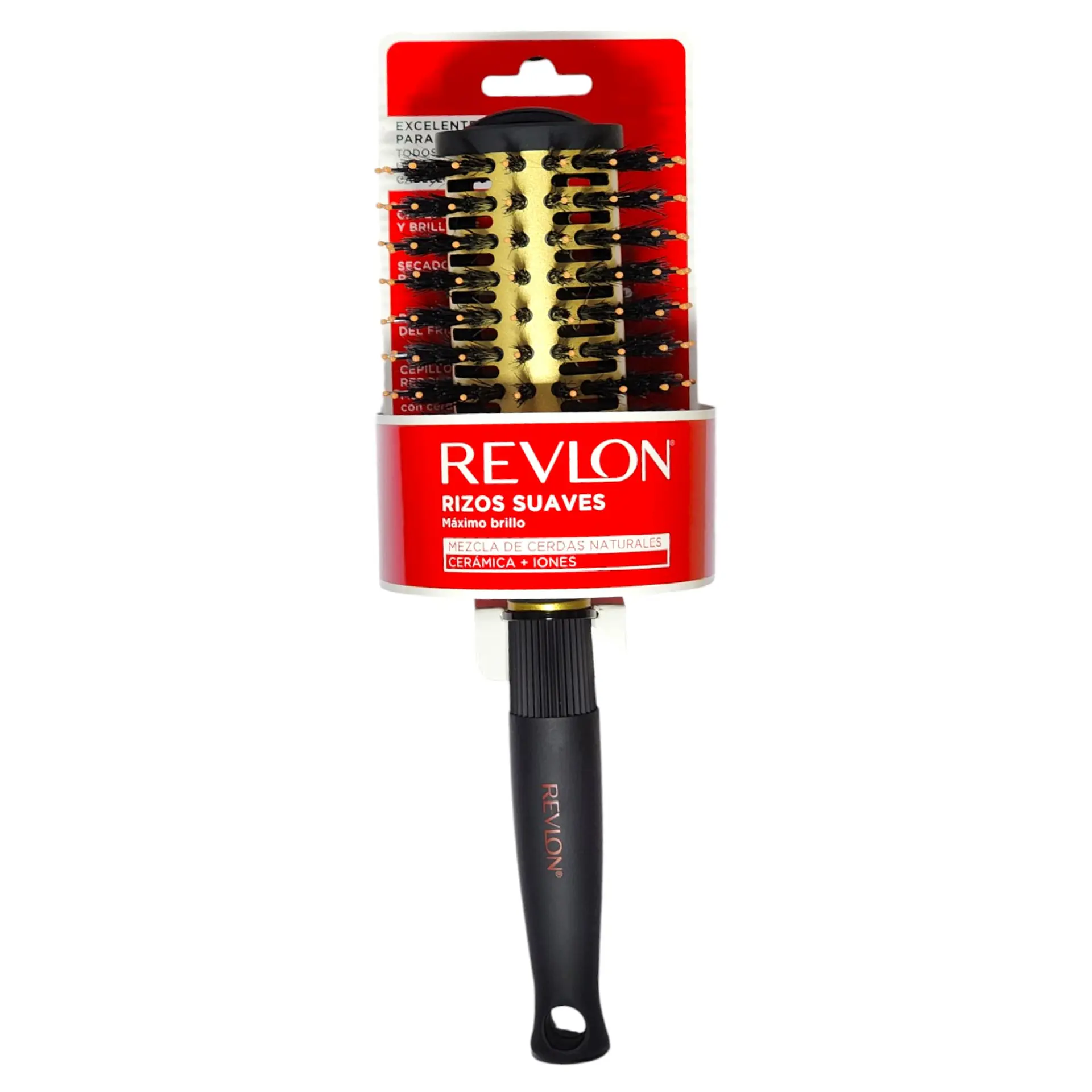 Cepillo Revlon Mediano Rizos Suaves Cerámica + Iones RV2391 4