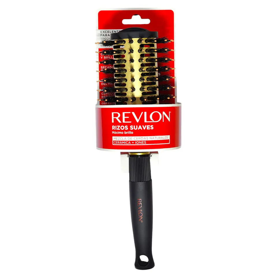 Cepillo Revlon Mediano Rizos Suaves Cerámica + Iones RV2391 4