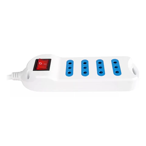 Alargador Eléctrico Philco XT30 3 Mts 4 Pos Blanco