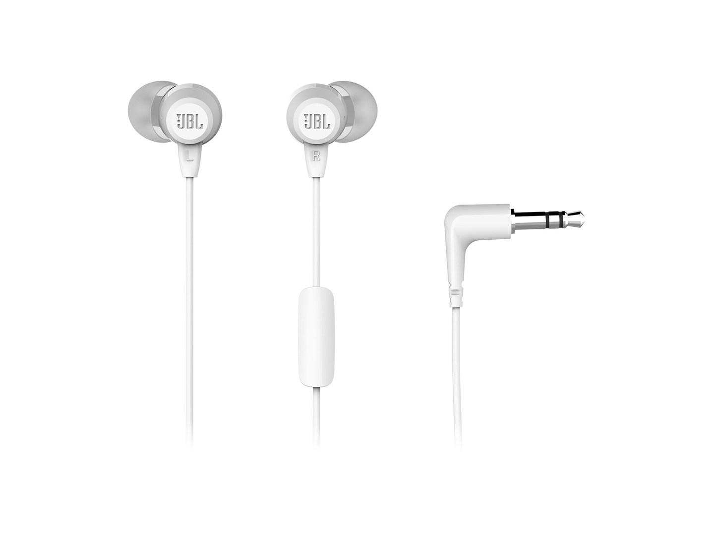 Audífonos In-Ear JBL C50HI 3.5 Mm Blanco 2