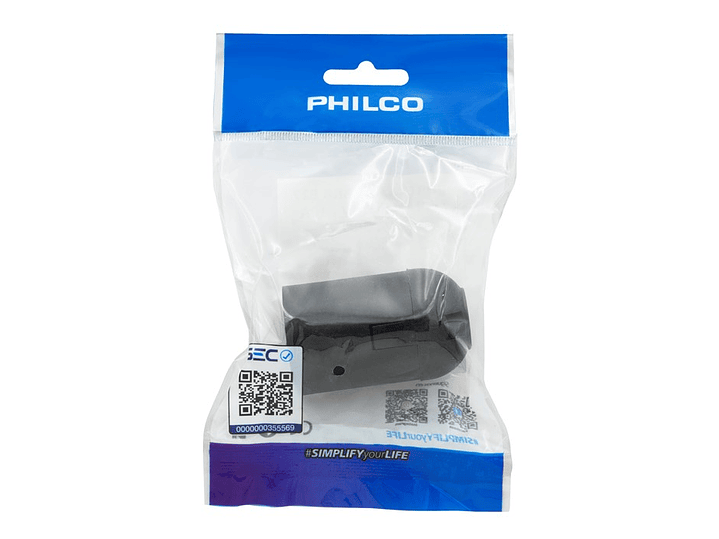 Soquete Porta Lámparas E27 Philco Color Negro 4