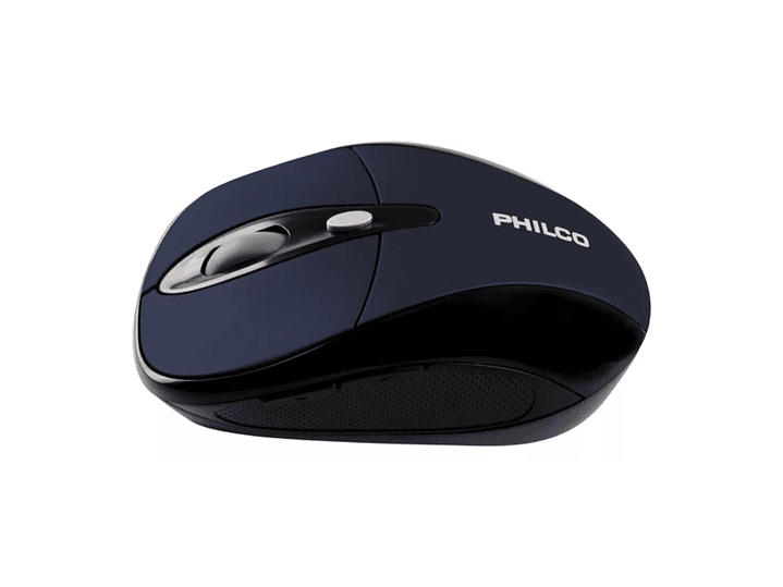 Mouse Óptico Inalámbrico Philco 245WA Azul 2