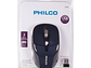 Mouse Óptico Inalámbrico Philco 245WA Azul - Miniatura 3