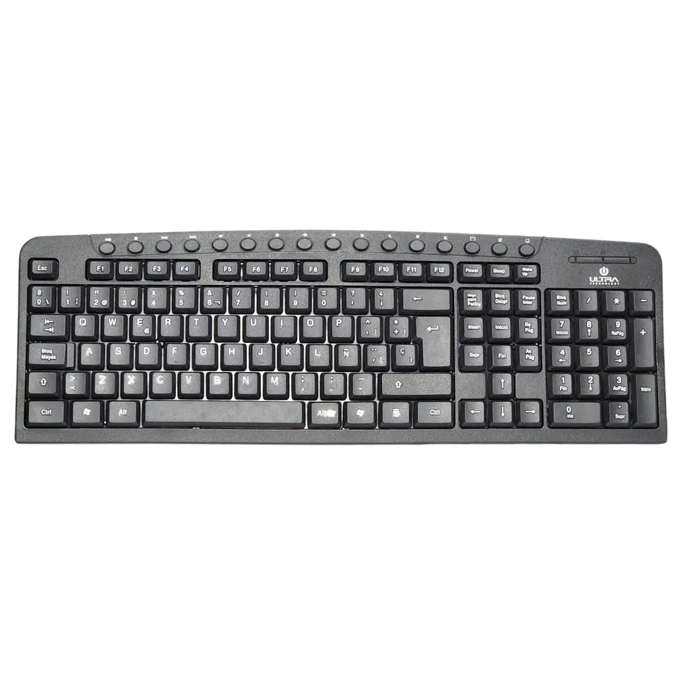 Teclado Usb Ultra Estándar K110U Español 1