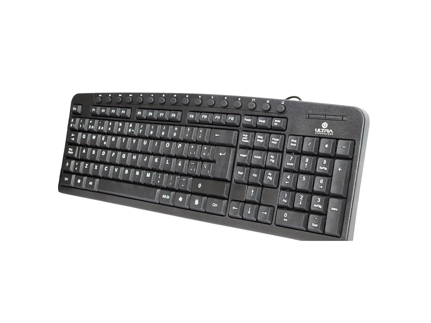 Teclado Usb Ultra Estándar K110U Español 2