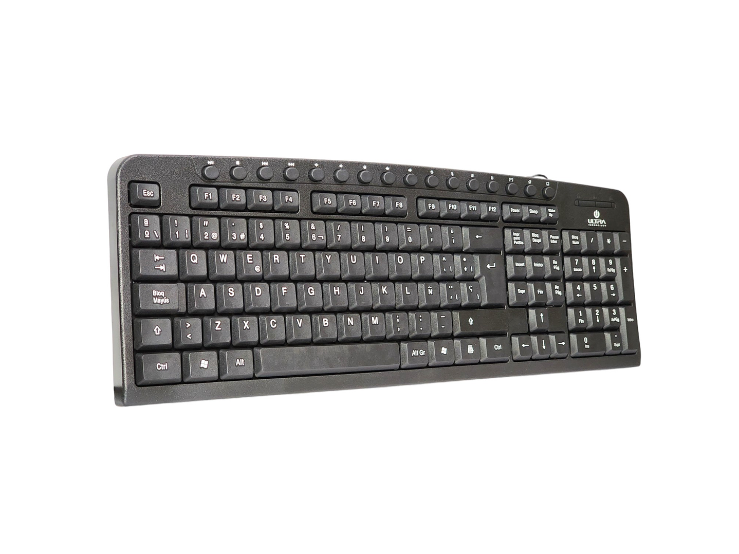 Teclado Usb Ultra Estándar K110U Español 3