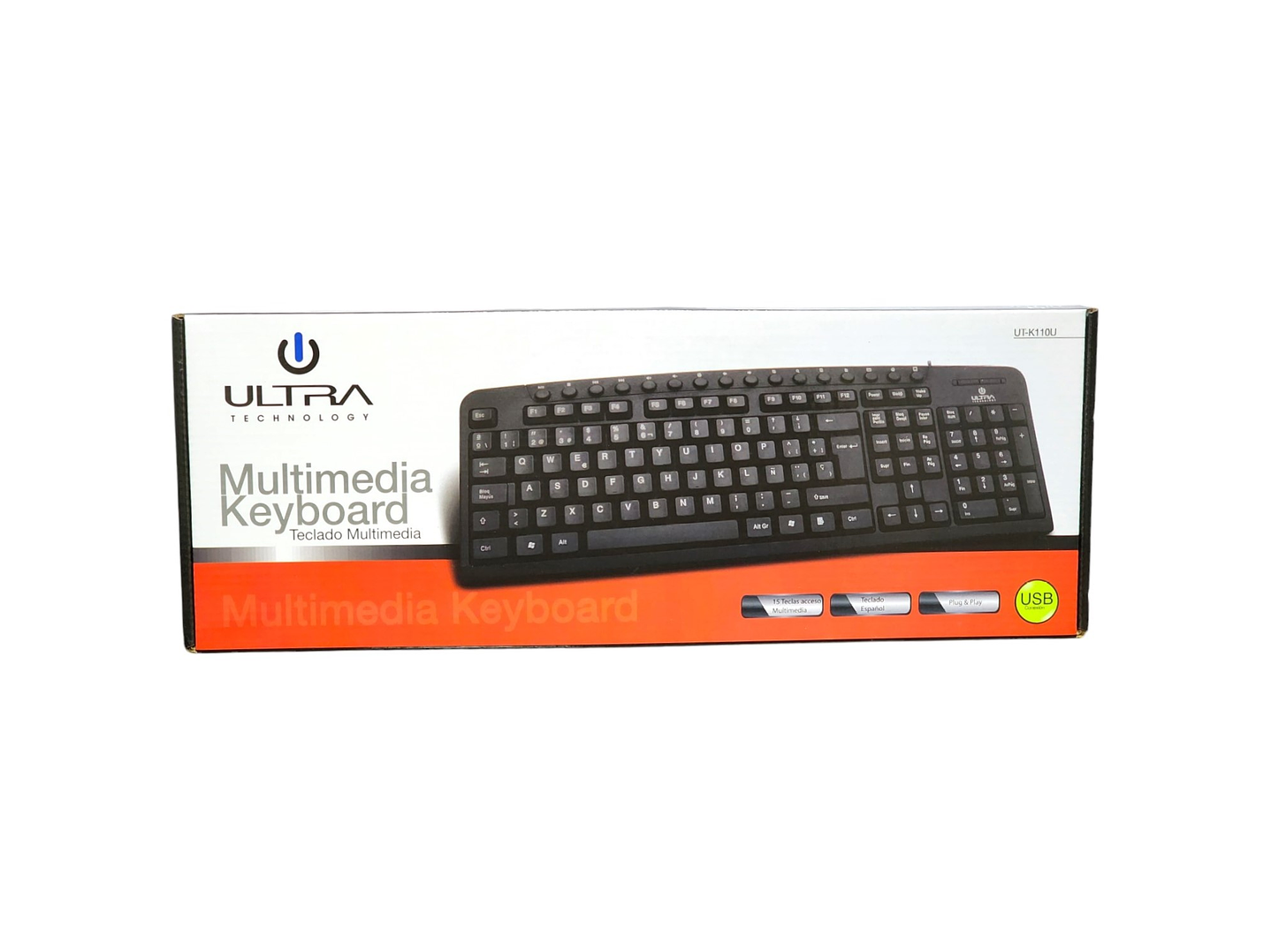 Teclado Usb Ultra Estándar K110U Español 4