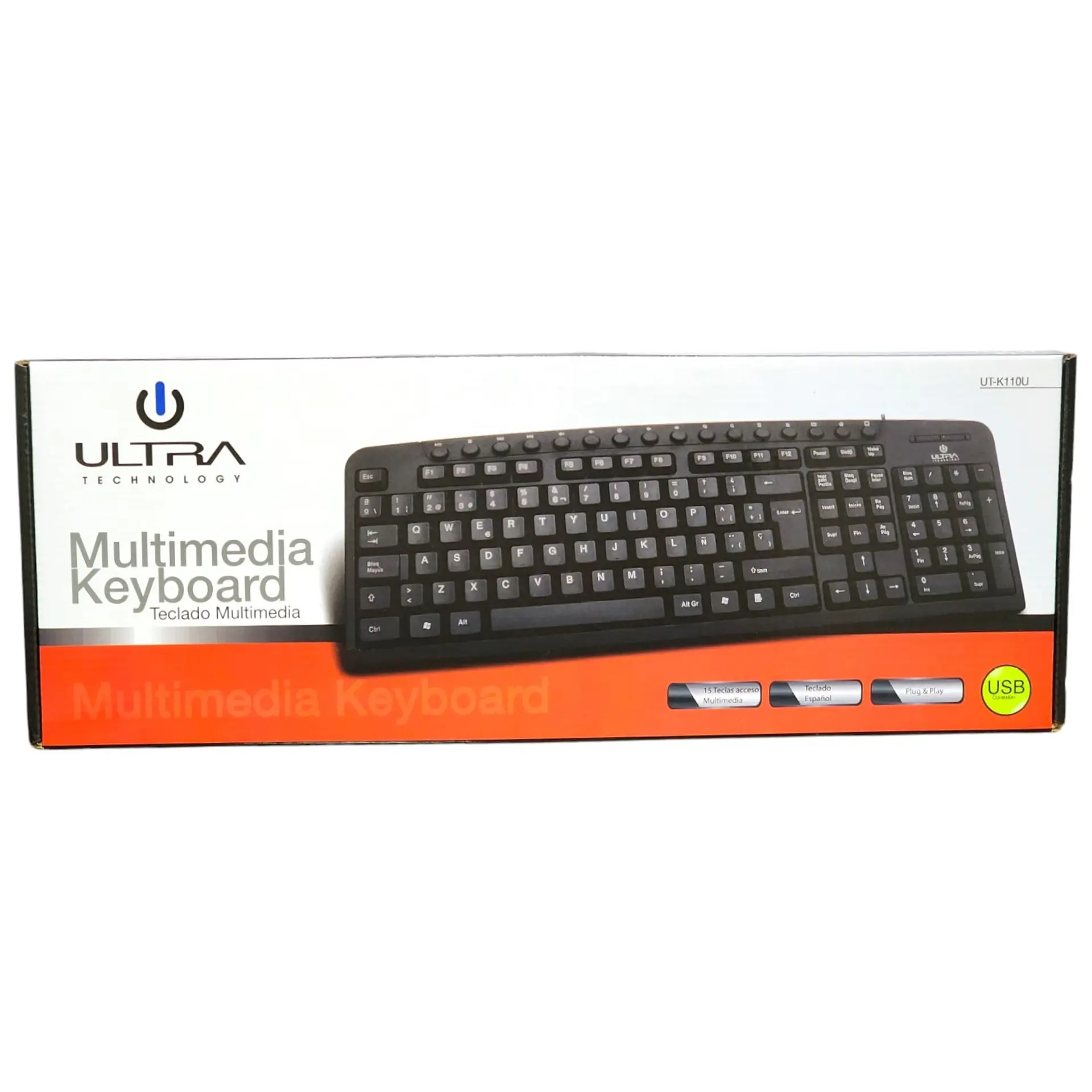 Teclado Usb Ultra Estándar K110U Español 4