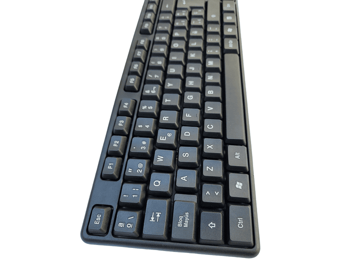 Teclado Usb Ultra Estándar K100U Español 2