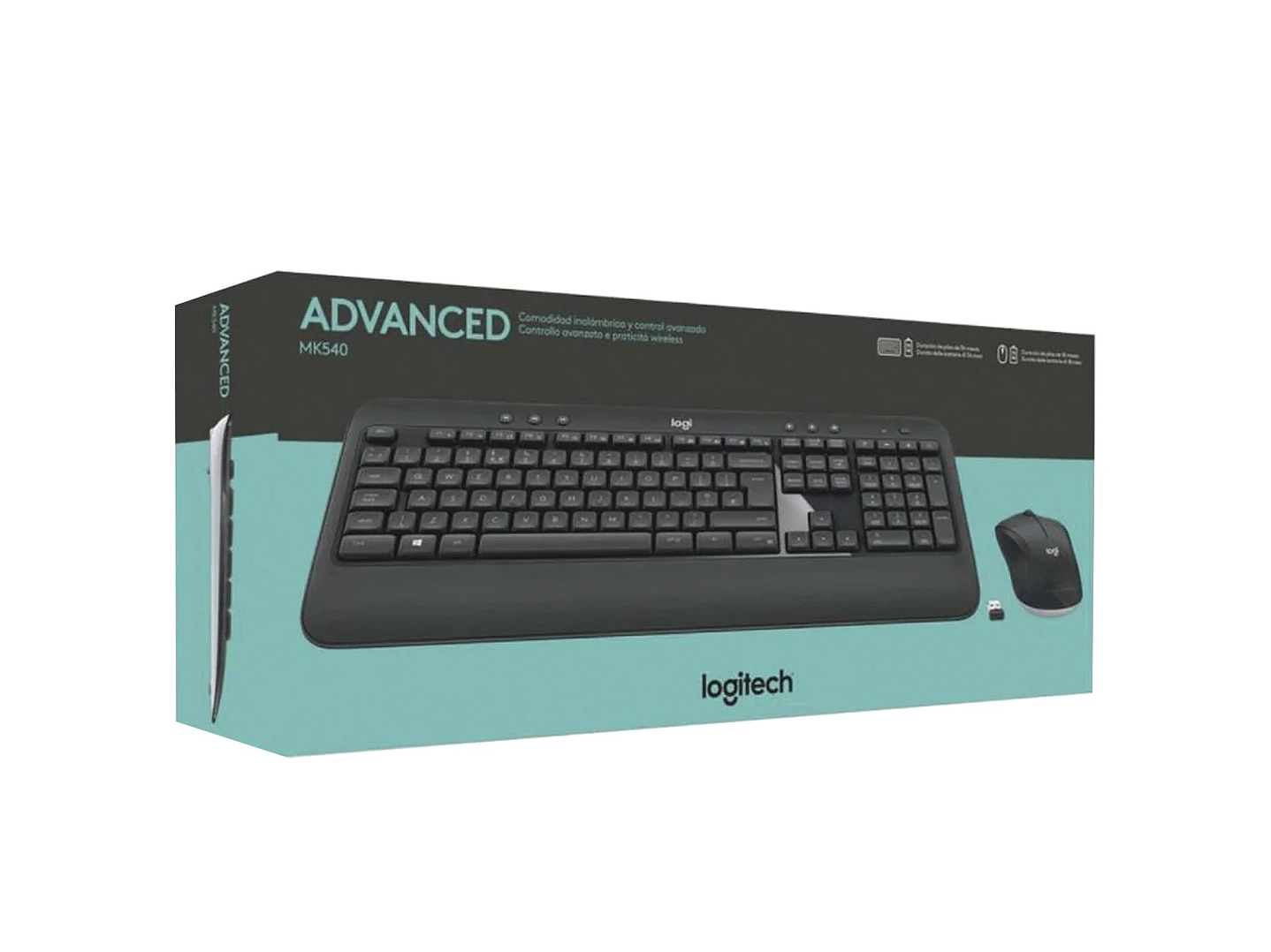 Kit Teclado y Mouse Inalámbrico Logitech MK540 Advance 5