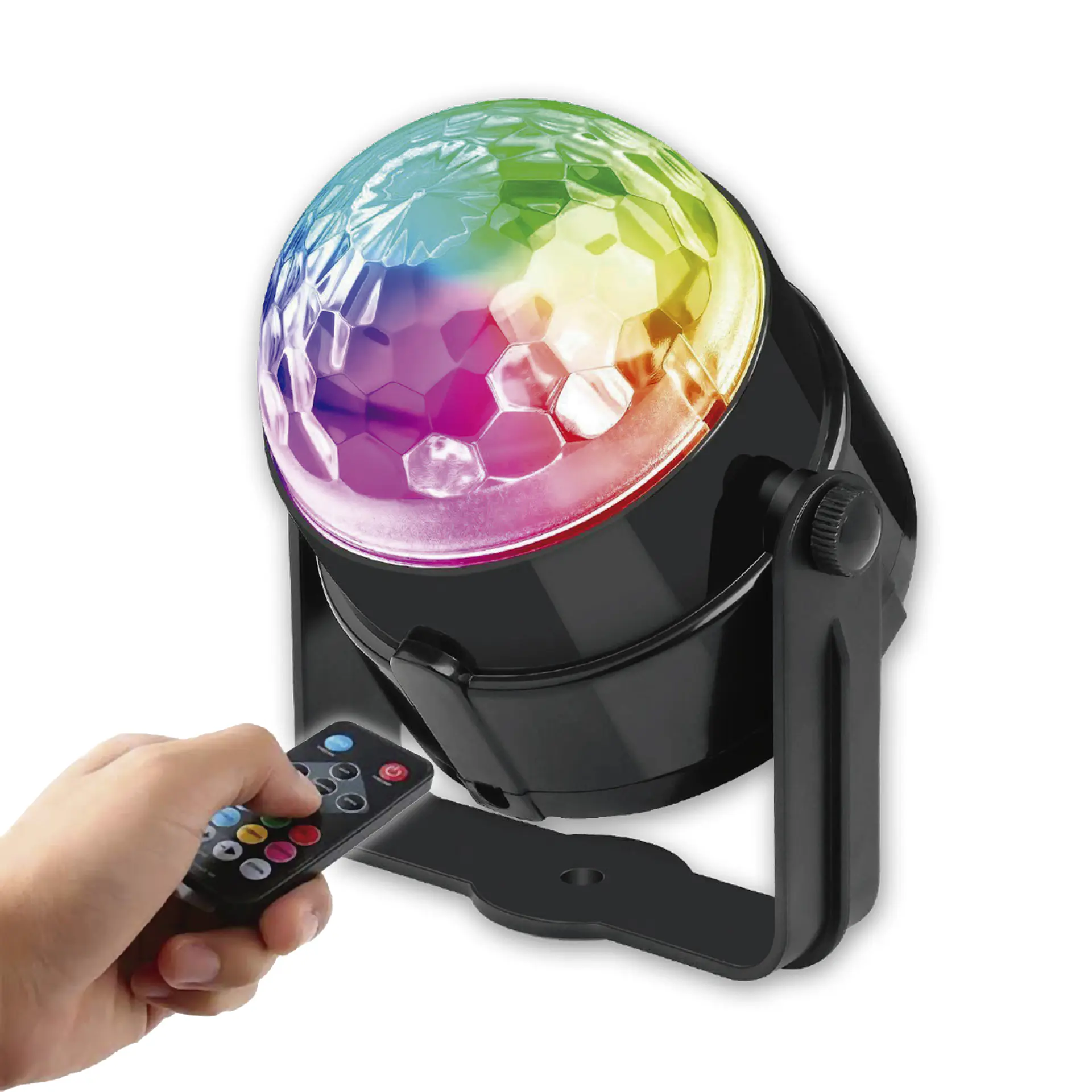 Mini Bola de Luces Led Multicolor Dblue DBPLED31 Rítmica 1